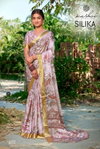 Silika Vol 2 By Kashvi Dull Moss Viscose Printed Wholesale Daily Wear Saree In India
